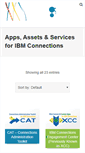 Mobile Screenshot of connections-apps.com
